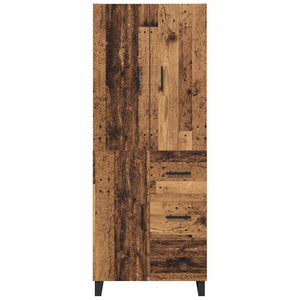 Highboard Altholz mit Schubladen 180 cm