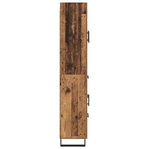 Highboard Altholz mit Schubladen 180 cm