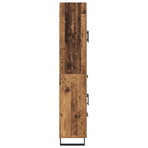 Highboard Altholz mit Schubladen 180 cm