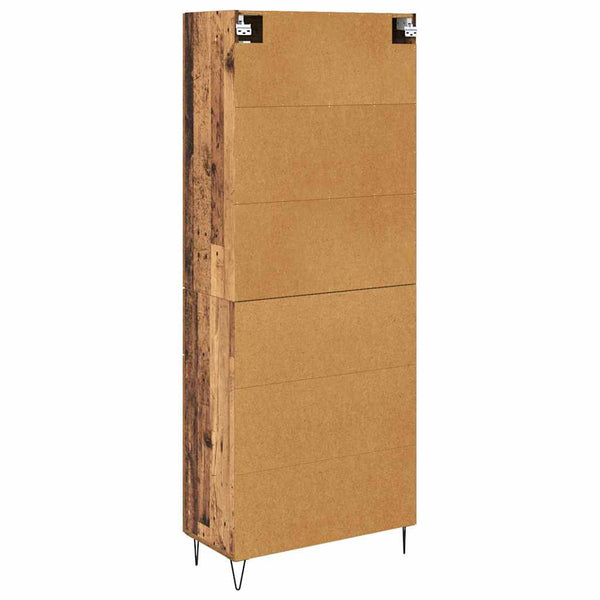 Highboard Altholz mit Schubladen