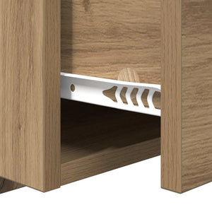 Kopfteil mit Schrank Artisan Eiche