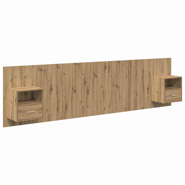 Kopfteil mit Schrank Artisan Eiche