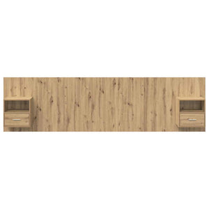 Kopfteil mit Schrank Artisan Eiche