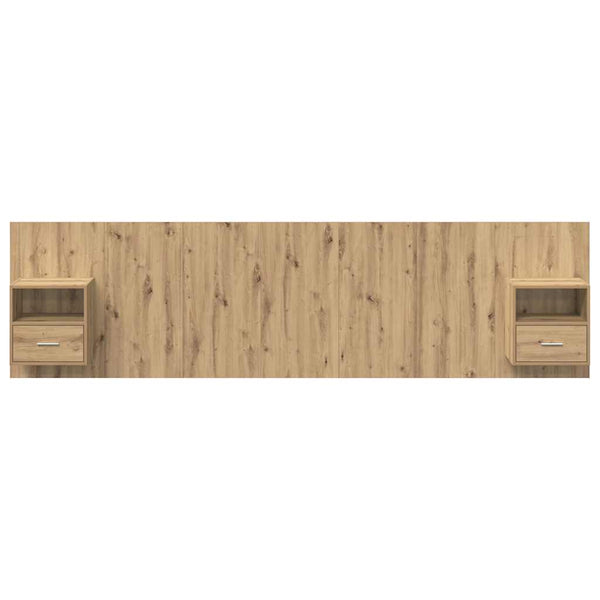 Kopfteil mit Schrank Artisan Eiche