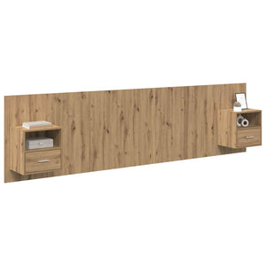 Kopfteil mit Schrank Artisan Eiche