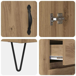 Highboard Artisan Eiche mit Schubladen