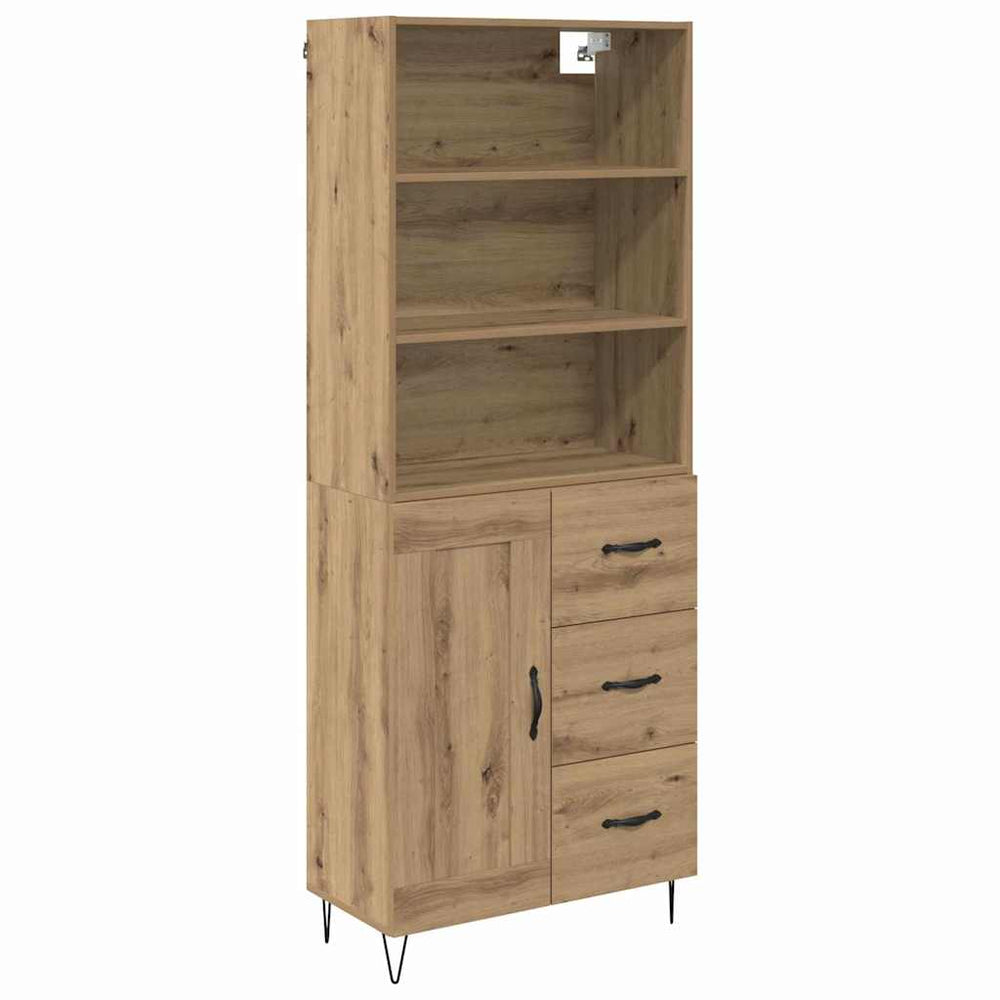 Highboard Artisan Eiche mit Schubladen