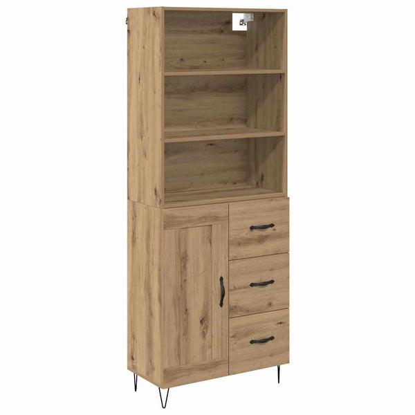 Highboard Artisan Eiche mit Schubladen