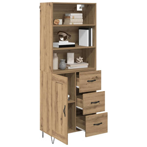 Highboard Artisan Eiche mit Schubladen