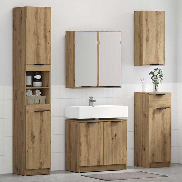 Badezimmerschrank Set Artisan Eiche