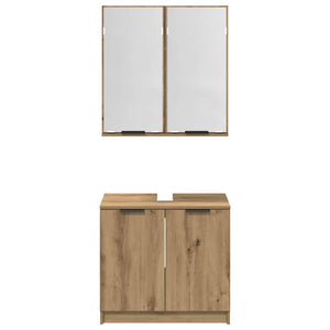 Badezimmerschrank Set Artisan Eiche
