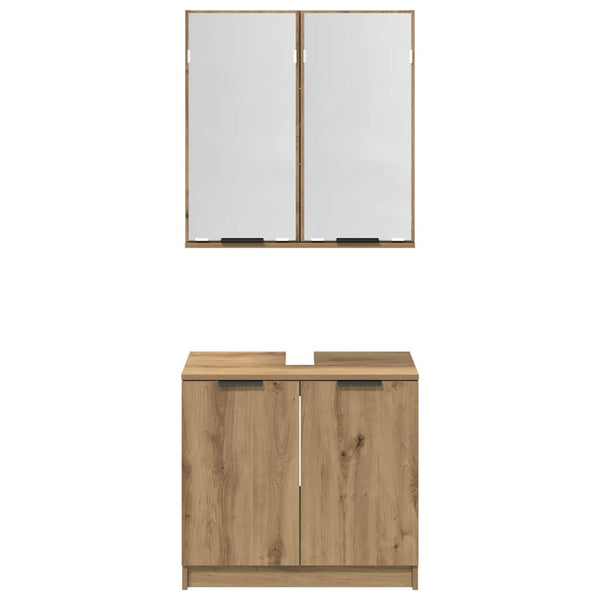 Badezimmerschrank Set Artisan Eiche