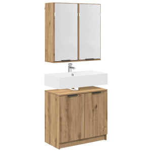 Badezimmerschrank Set Artisan Eiche