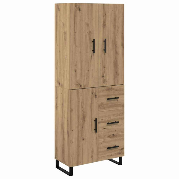 Highboard Artisan-Eiche mit Schubladen, 180 cm