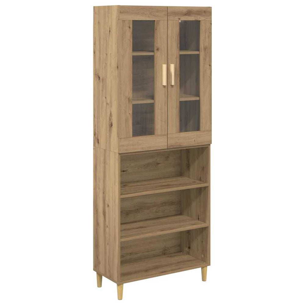 Highboard Artisan Eiche 69,5x34x180 cm