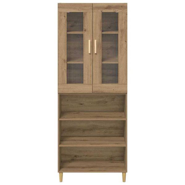 Highboard Artisan Eiche 69,5x34x180 cm