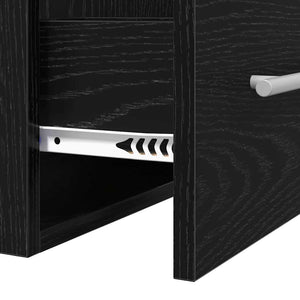 Waschbeckenschrank Schwarz Eiche 41x38,5x48cm