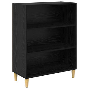 Highboard Schwarz Eichen-Optik 180 cm