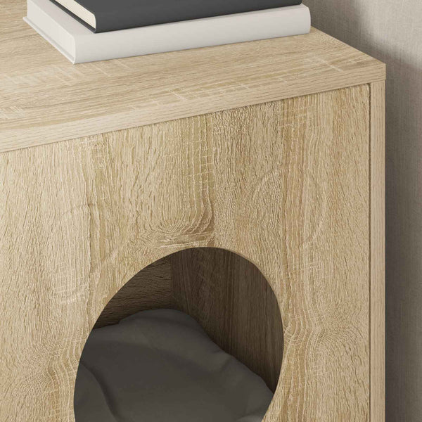 Katzenhaus Sonoma aus Holzwerkstoff