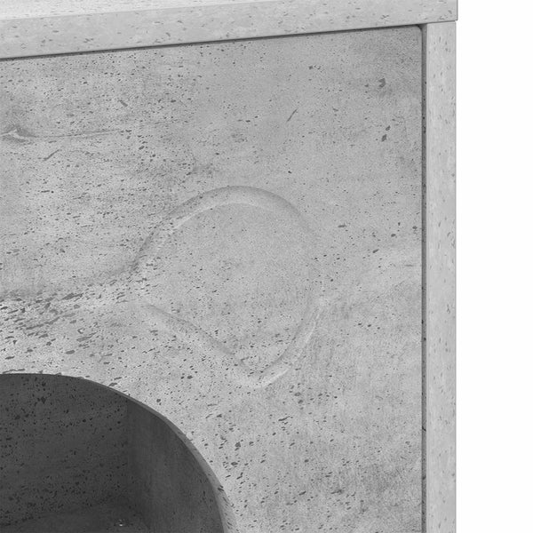 Katzenhaus Beton Optik 42,5x40x53cm