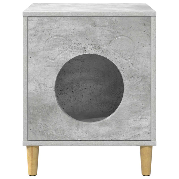 Katzenhaus Beton Optik 42,5x40x53cm