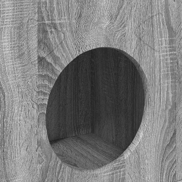 Katzenhaus Grau Sonoma 72x42,5x70cm