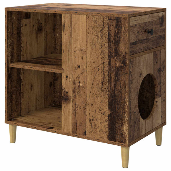 Katzenhaus Altholz 72x42,5x70cm