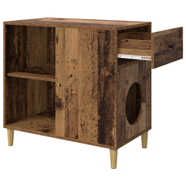 Katzenhaus Altholz 72x42,5x70cm