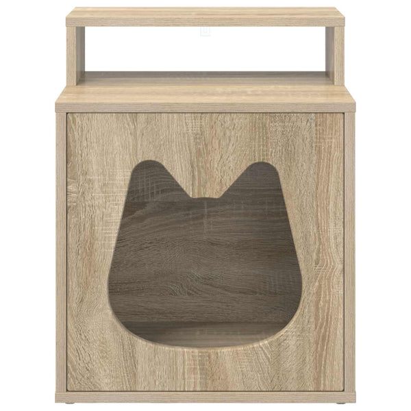 Katzenhaus Sonoma aus Holzwerkstoff
