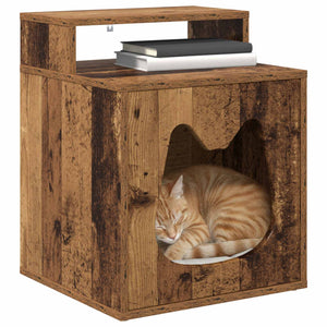 Katzenhaus Altholz 42,5x40x53,5cm