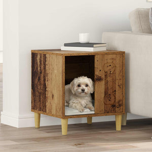 Hundehütte Altholz Optik