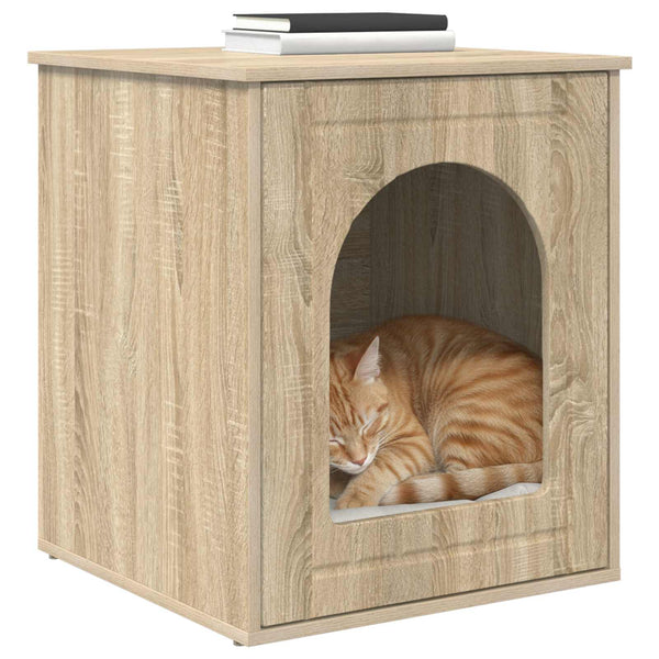 Katzenhaus Sonoma aus Holzwerkstoff