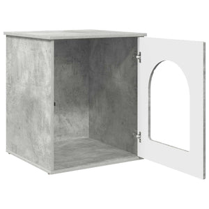 Katzenhaus Beton-Optik, 53x52x62cm