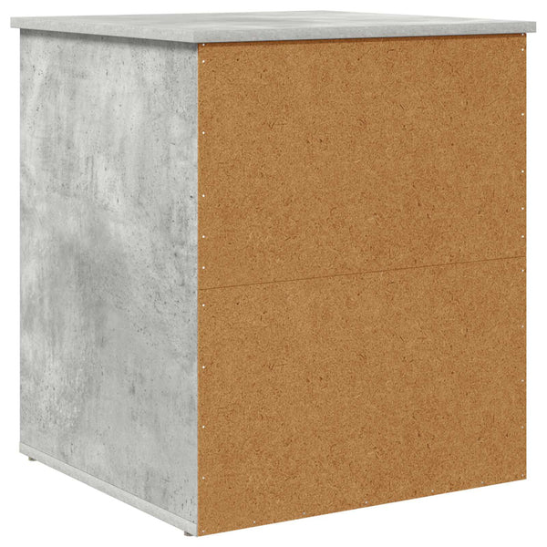 Katzenhaus Beton-Optik, 53x52x62cm