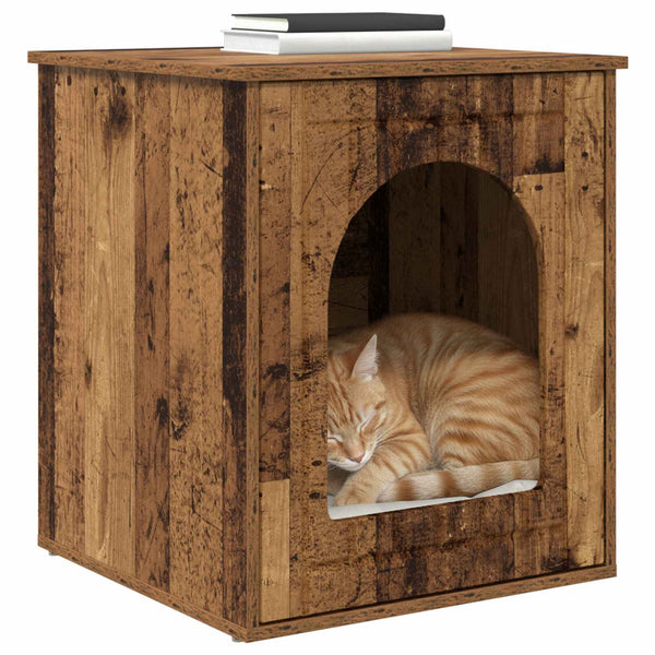 Katzenhaus Altholz, 53x52x62cm