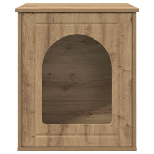 Katzenhaus Eiche Optik 53x52x62cm