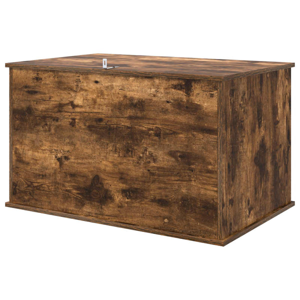 Katzenhaus Geräucherte Eiche 85cm