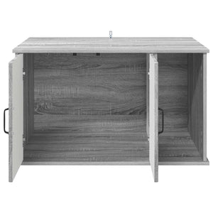 Graues Katzenhaus Sonoma, 85 cm