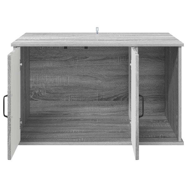Graues Katzenhaus Sonoma, 85 cm