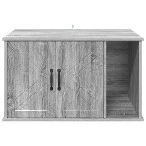 Graues Katzenhaus Sonoma, 85 cm