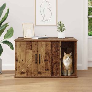 Katzenhaus Altholz 85x55x50cm