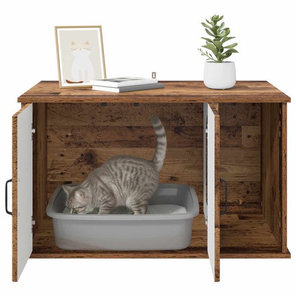 Katzenhaus Altholz 85x55x50cm