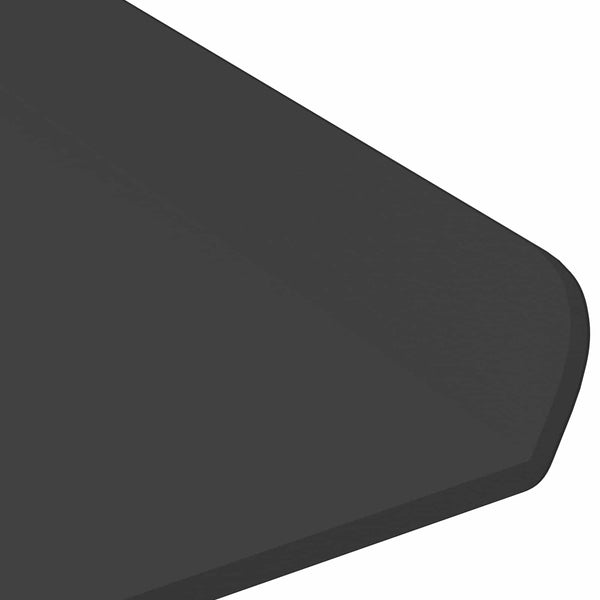 Schwebendes Regal 3er Set Schwarz Stahl