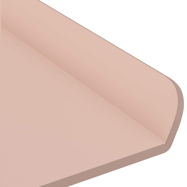 Schwebendes Wandregal, 3er Set, Rosa
