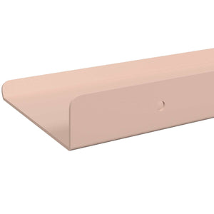 Schwebendes Wandregal, 3er Set, Rosa