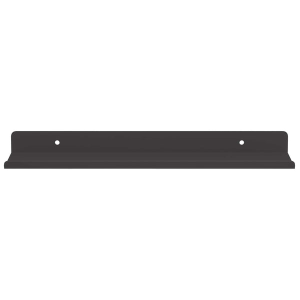 Schwebendes Regal Schwarz 4er Set