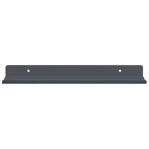 Schwebendes Regal Anthrazit 4er Set