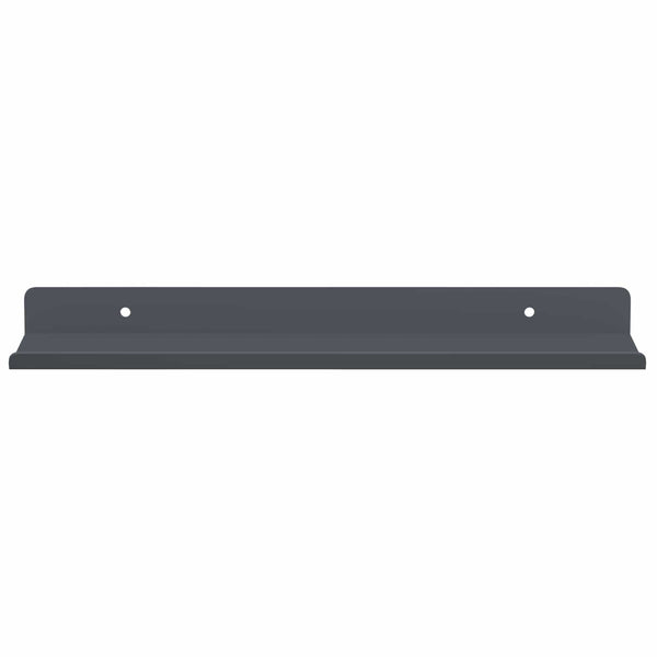 Schwebendes Regal Anthrazit 4er Set