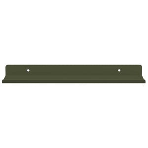 Schwebendes Regal Olive Grün 4er-Set