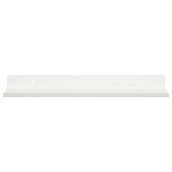 Schwebendes Wandregal, 2er-Set, Weiß, 30cm